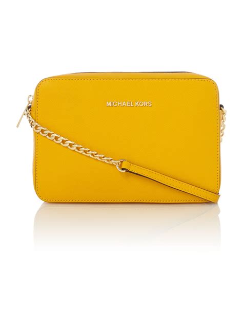 michael kors yellobags|macy's michael kors crossbody bags.